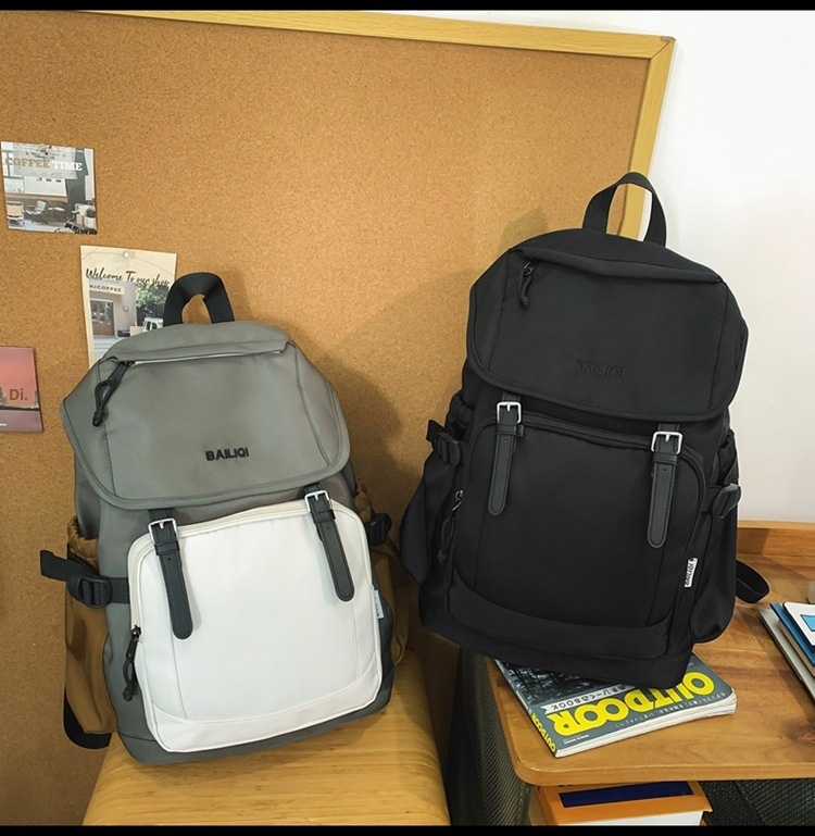 ActiveGo Rucksack im japanischen Stil für männliche Studenten, modischer Outdoor-Wanderrucksack mit großem Fassungsvermögen für Paare, Damen_voghion.com