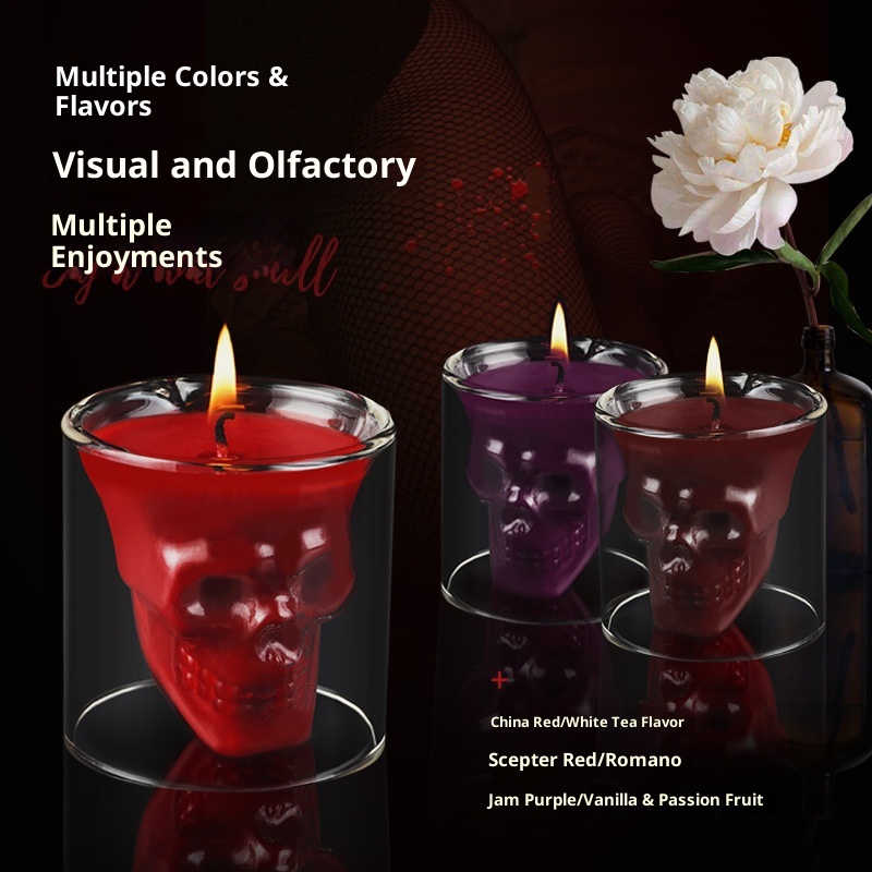 LuvBox Low Temperature Couple Games Wax Drop Training Punishment SM Erotic Aromatherapy Candle Cross-Border Adult Products_voghion.com