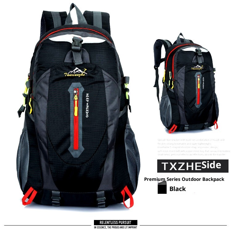 Sac à dos ActiveGo pour l'alpinisme transfrontalier, léger, grande capacité, résistant à l'eau, pour les voyages et les activités sportives décontractées._voghion.com