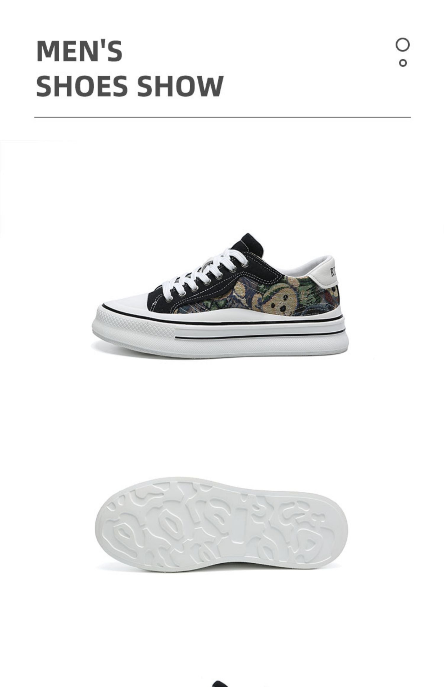 Zees Zees Zees Kaimalon 2025 Neue trendige Marken-Sneaker für den Freizeitbereich mit dicker Sohle, Design Sense Niche im europäischen Stil, koreanische Version, Canvas für Herren._voghion.com