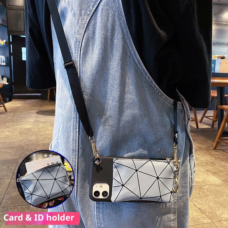 TechGlobe Compatible With 14 Phone Case 16Pro/Card Holder/15Pro/13/8 Crossbody 12/iPhone 17 Coin Purse 12_voghion.com