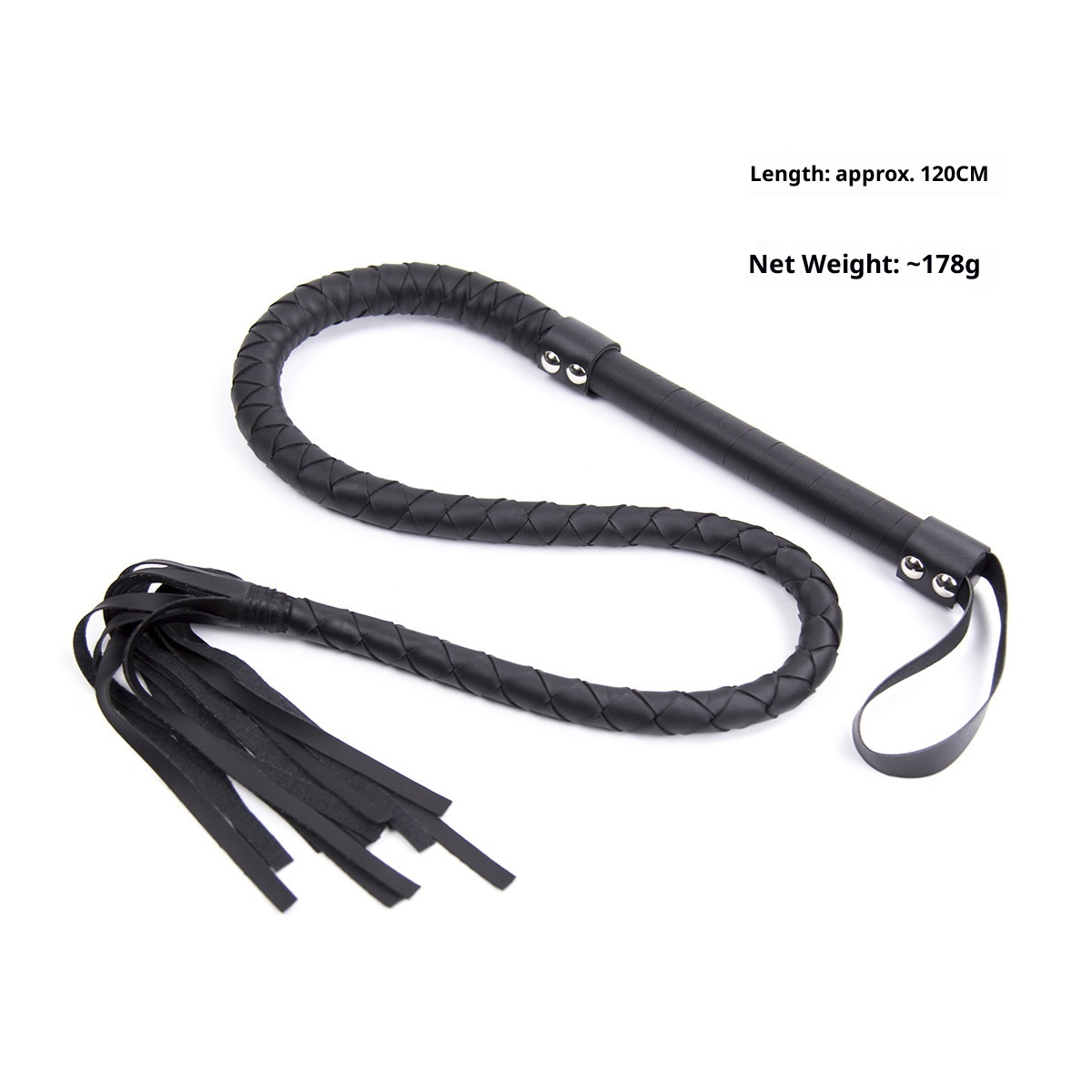 LuvBox Sexy SP For Women, Spanking Sex Toys, SM Passion Alternative Props, Female Slave Training Medium-Length Small Whip_voghion.com