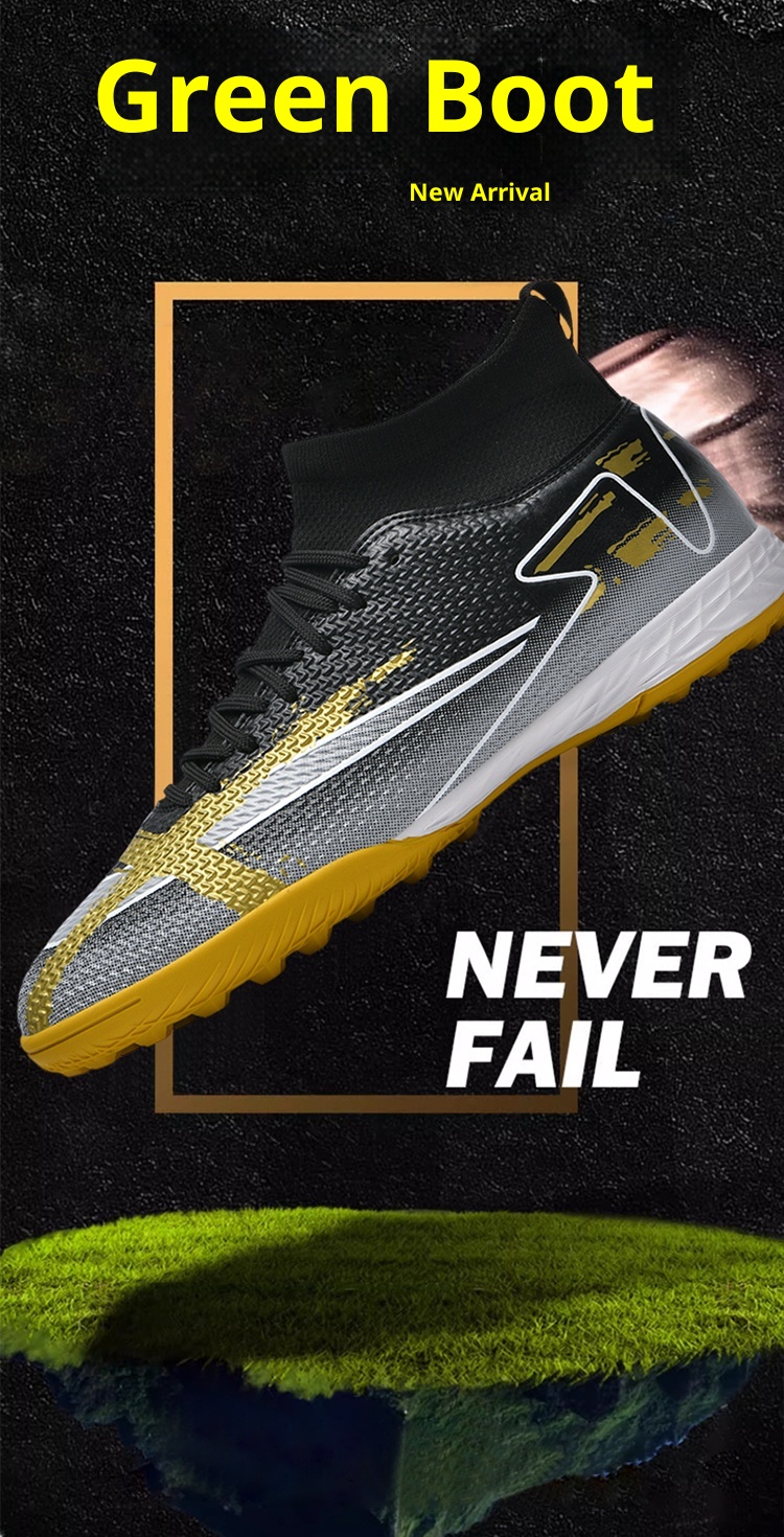 ShoeGlobe 2025 New Men's Boys And TF Cleats Training Elementary School Girls Special AG Long Spikes Soccer Shoes_voghion.com