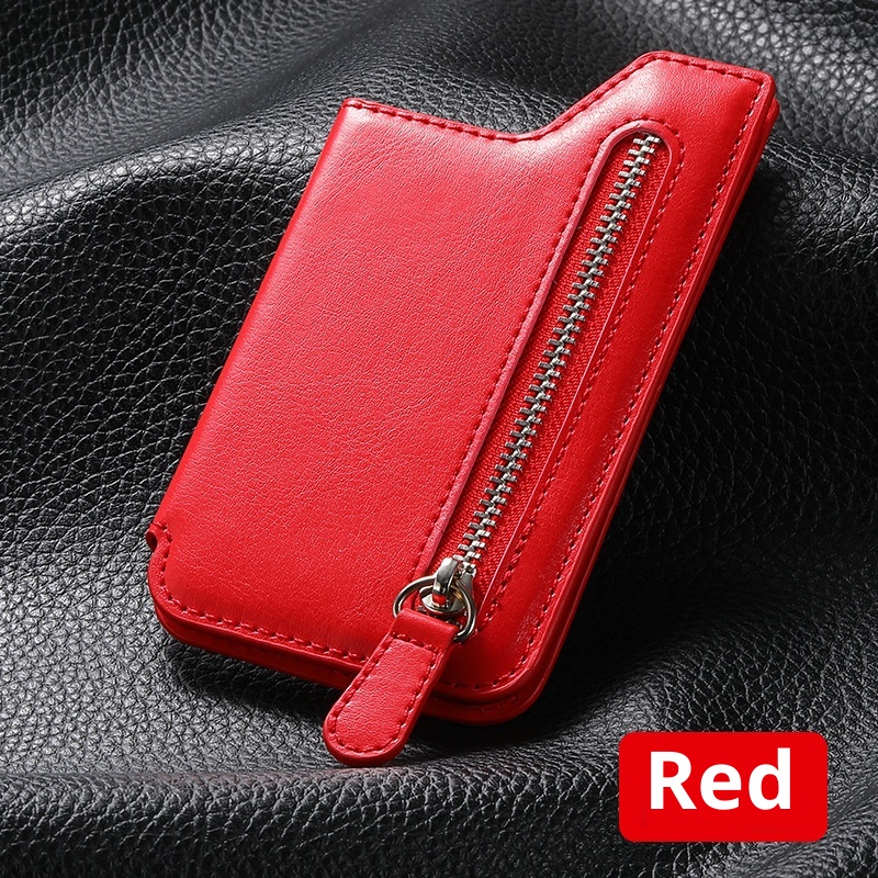 TechGlobe Back Sticker Multi-Functional Creative Insert Stand Holder Card Zipper Phone Case DIY Free Matching_voghion.com