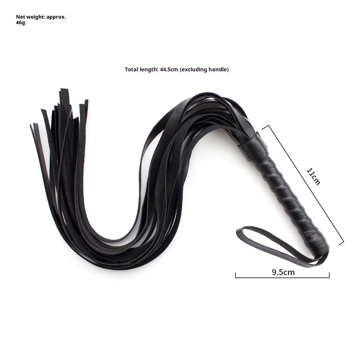 LuvBox Tassel Pelle Larga PU Morbida Piccola Frusta SM Forniture Attrezzi per l'allenamento degli adulti Strumenti per la passione Dropshipping_voghion.com