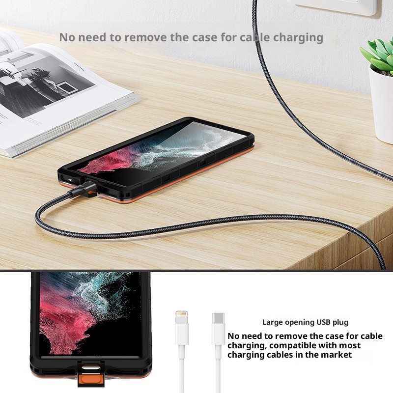 TechGlobe Suitable For Huawei Xiaomi Samsung Phone Waterproof Case Touchscreen Swimming Sealed Diving 15 Underwater_voghion.com