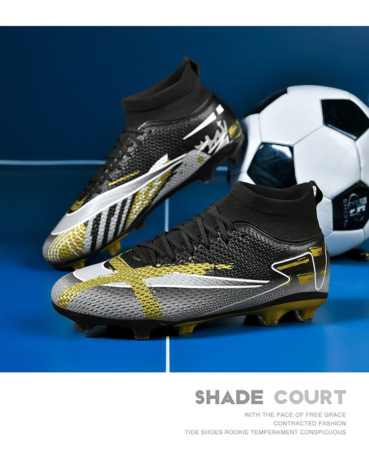 ShoeGlobe 2025 New Men's Boys And TF Cleats Training Elementary School Girls Special AG Long Spikes Soccer Shoes_voghion.com