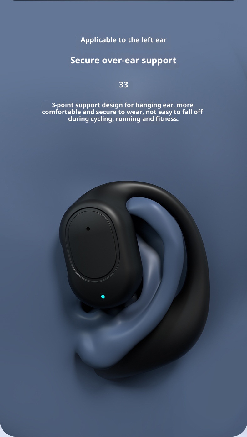 3c OWS Bluetooth-Ohrhörer mit extrem langer Akkulaufzeit, grenzüberschreitender Huaqiangbei-Geräuschunterdrückung und echter kabelloser In-Ear-Unterstützung_voghion.com