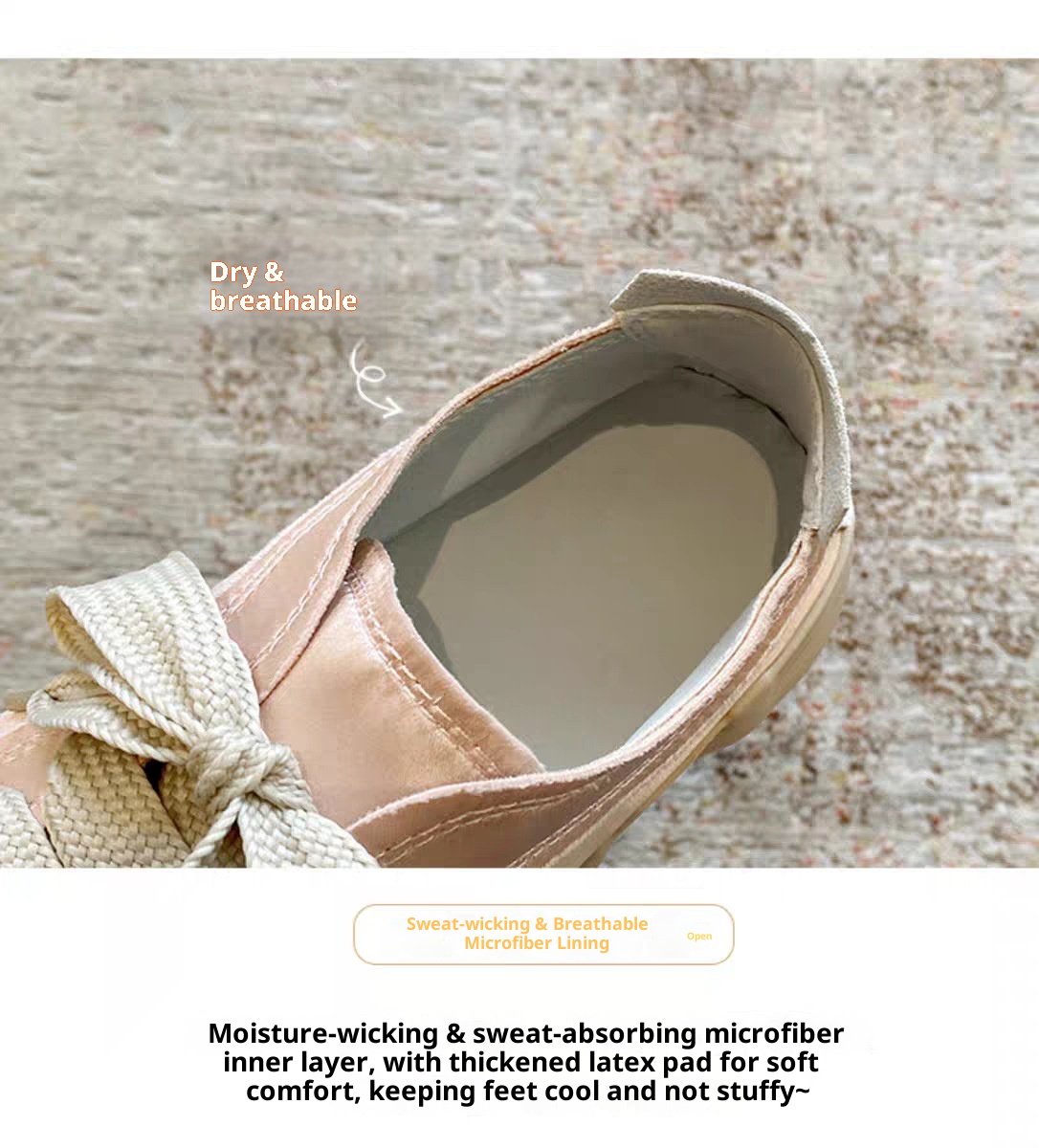 Spanish Style Niche Satin Canvas For Women 2025 Summer New Versatile Biscuit Casual Sports Flat Shoes_voghion.com