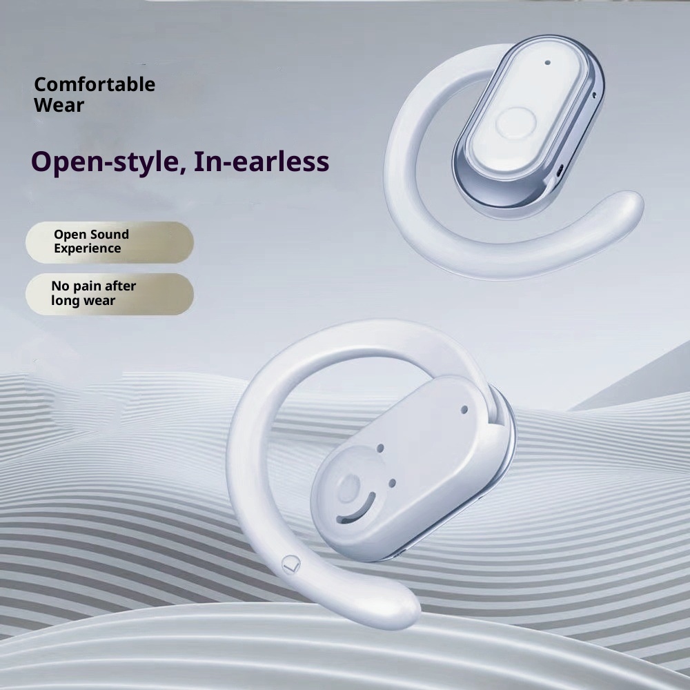 3c Kabellose Bluetooth-Ohrhörer mit offener Bauweise, Over-Ear-Design, Smart-Digitaldisplay und Touch-Steuerung_voghion.com