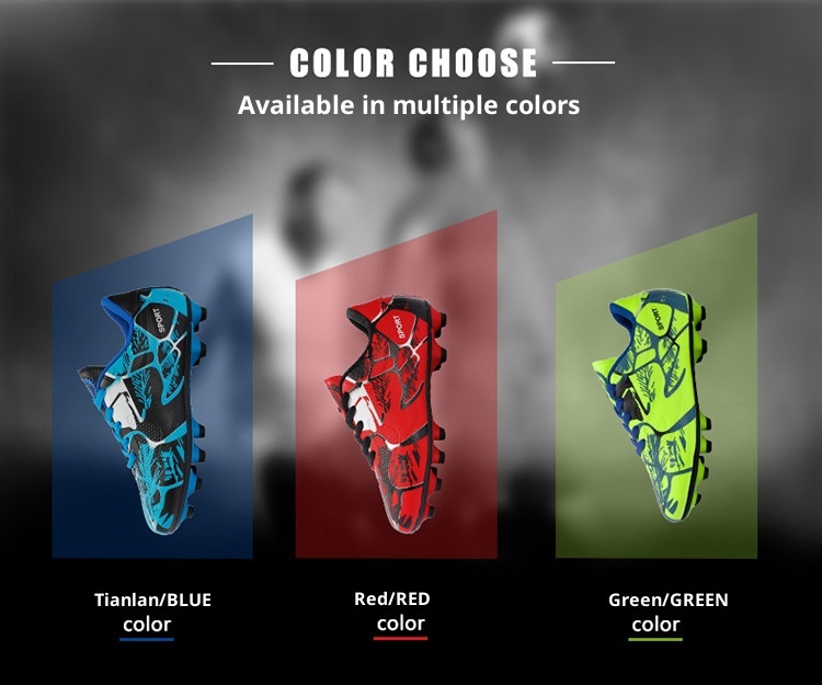 ShoeGlobe Cross-border Adult voor heren en dames, kunstgras antislip noppen trainingsschoenen, basisschoolleerlingen lang_voghion.com