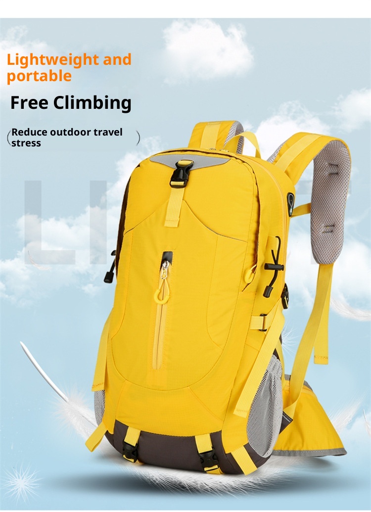 ActiveGo Cross-border New Double Shoulder Large Capacity Travel Leisure Outdoor Business Trip Lightweight Hiking Bag Women's_voghion.com