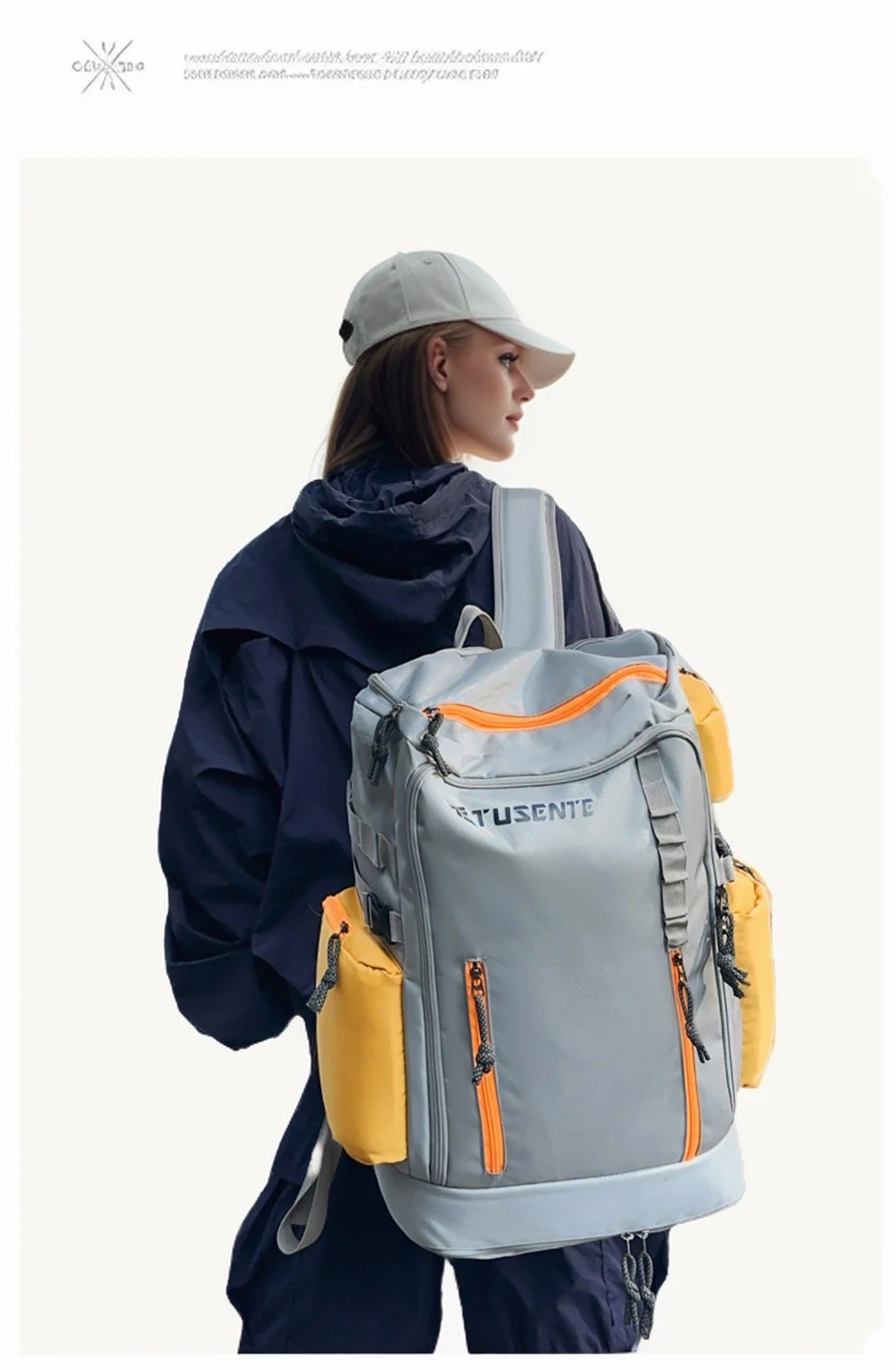 ActiveGo Women's Travel Lightweight Men's Large Capacity 2025 New Fashion Sports Hiking Backpack_voghion.com