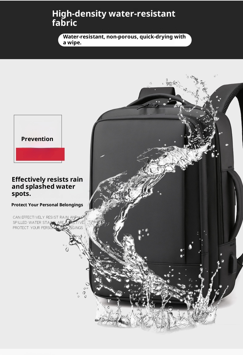 Zaino da uomo ActiveGo Outdoor Hiking di grande capacità, resistente all'acqua, per laptop, casual, da viaggio, borsa a tracolla, all'ingrosso_voghion.com