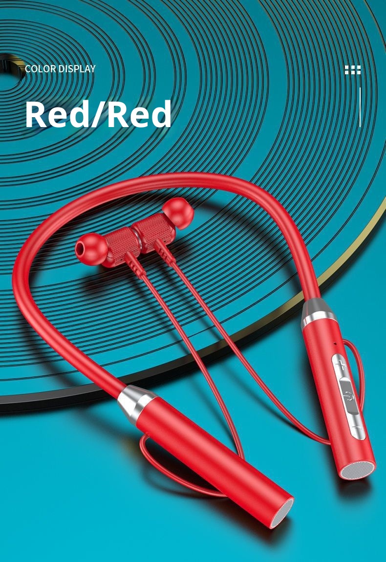 3c all'ingrosso Bluetooth Wireless Sport Neckband Doppio Orecchio In-Ear Collo Appeso Batteria a Lunga Durata Computer Rumore Cancellazione_voghion.com