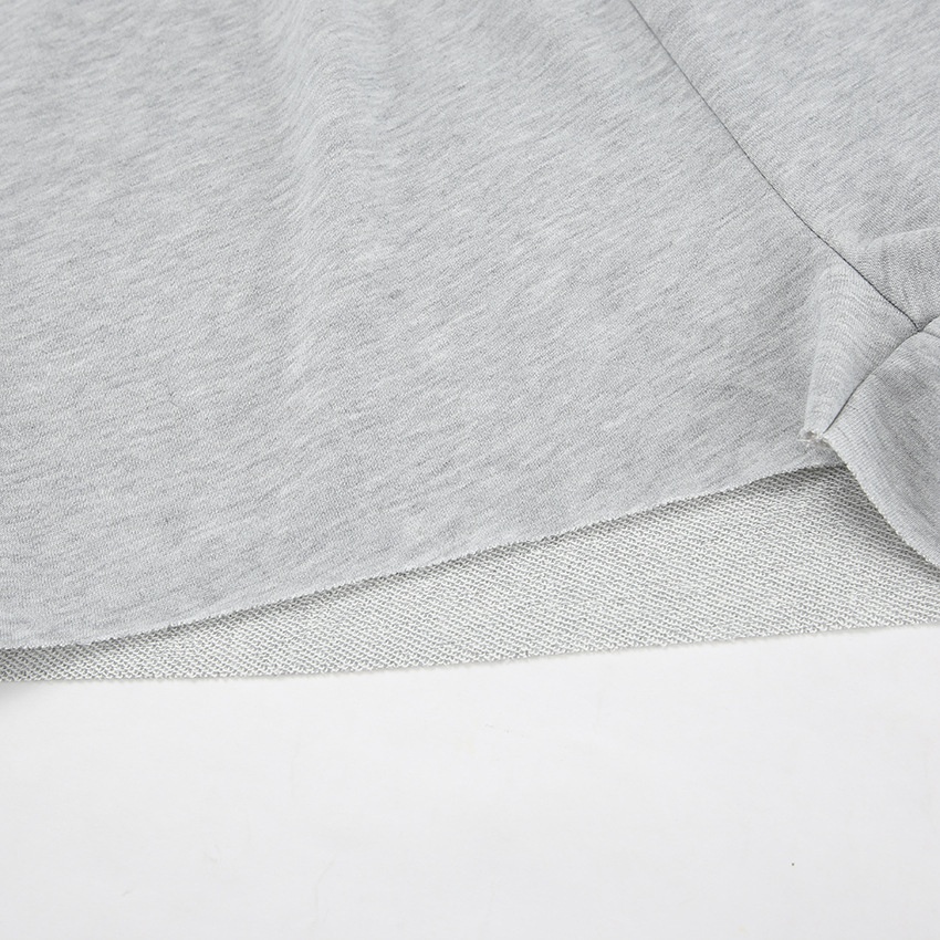 001 2024 Herfst Europese en Amerikaanse stijl Sweatshirt met capuchon en lange mouwen Losse shorts Tweedelige set Veelzijdige casual sport_voghion.com