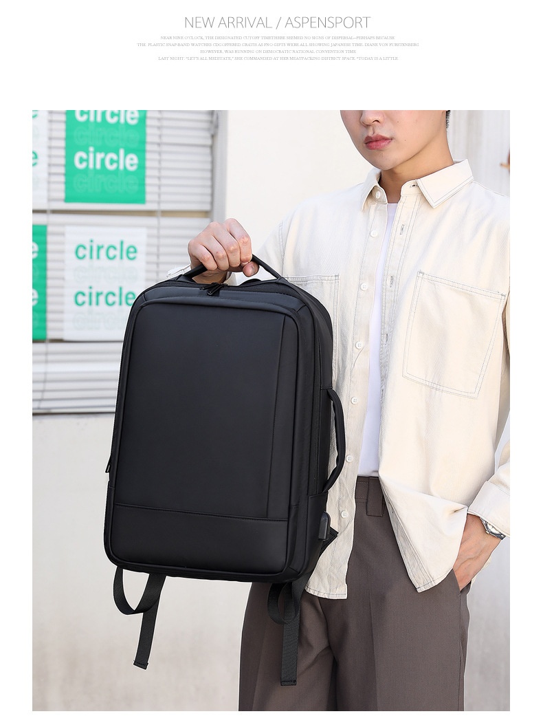 Zaino da uomo ActiveGo Outdoor Hiking di grande capacità, resistente all'acqua, per laptop, casual, da viaggio, borsa a tracolla, all'ingrosso_voghion.com