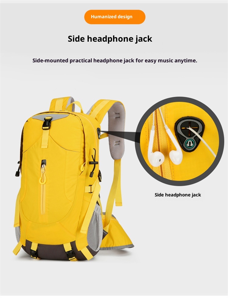 ActiveGo Cross-border New Double Shoulder Large Capacity Travel Leisure Outdoor Business Trip Lightweight Hiking Bag Women's_voghion.com