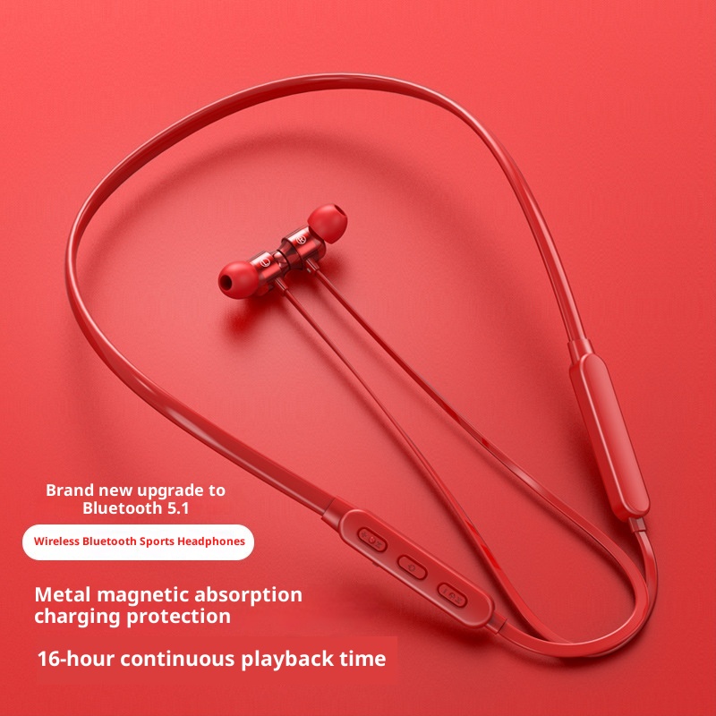 3c Produttore all'ingrosso Cuffie sportive wireless con archetto da collo, auricolari in-ear Bluetooth 5.3 in metallo, disponibili in magazzino_voghion.com