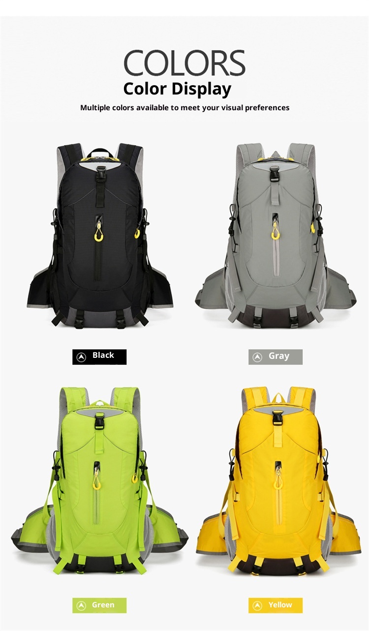 ActiveGo Cross-border New Double Shoulder Large Capacity Travel Leisure Outdoor Business Trip Lightweight Hiking Bag Women's_voghion.com