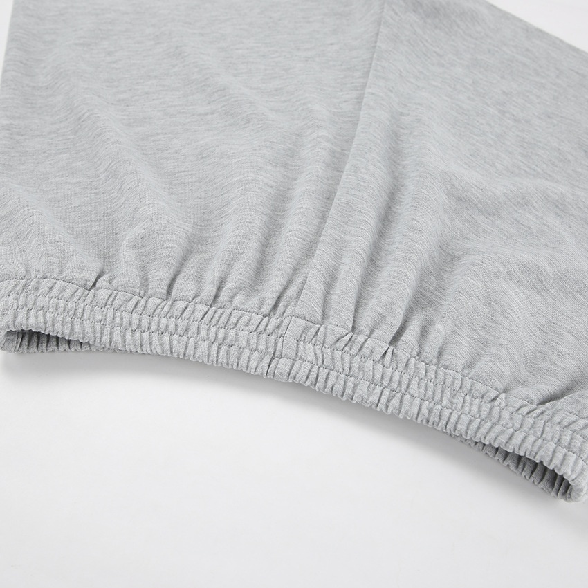 001 2024 Herfst Europese en Amerikaanse stijl Sweatshirt met capuchon en lange mouwen Losse shorts Tweedelige set Veelzijdige casual sport_voghion.com