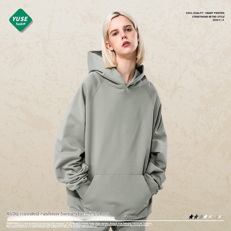 Felpa con cappuccio unisex in puro cotone, stile americano, taglia grande, personalizzata, da uomo, taglia unica, taglia unica_voghion.com