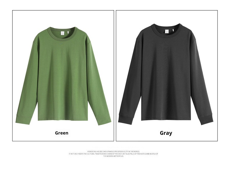 Sweat-shirt unisexe en pur coton 280g pour homme, imprimé trois livres, col rond, manches longues._voghion.com