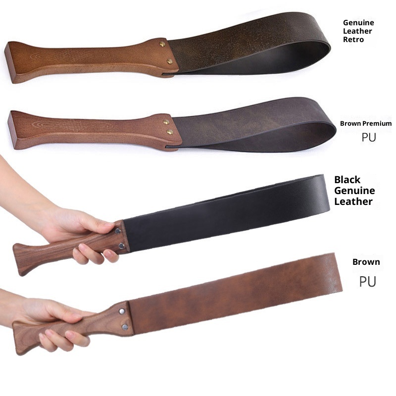 LuvBox SP Frusta in vero legno per coppie, giocattolo sessuale per adulti, in pelle PP, portatile_voghion.com