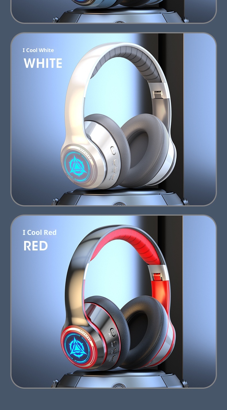 3c E-commerce Hot-Selling Wireless Bluetooth Headphones Over-Ear Sports Gaming Deep Bass Headset Private Model_voghion.com