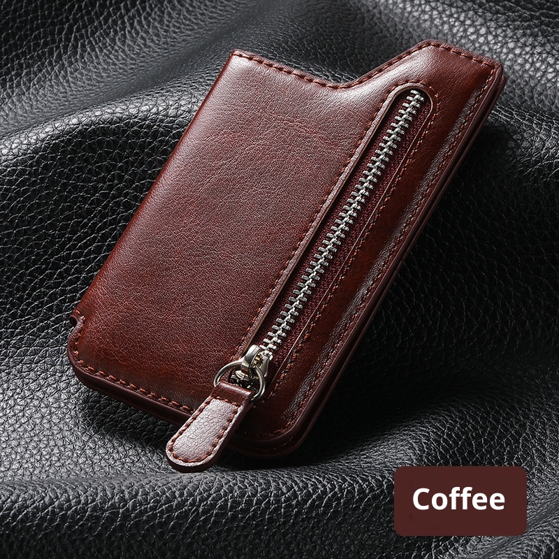 TechGlobe Back Sticker Multi-Functional Creative Insert Stand Holder Card Zipper Phone Case DIY Free Matching_voghion.com