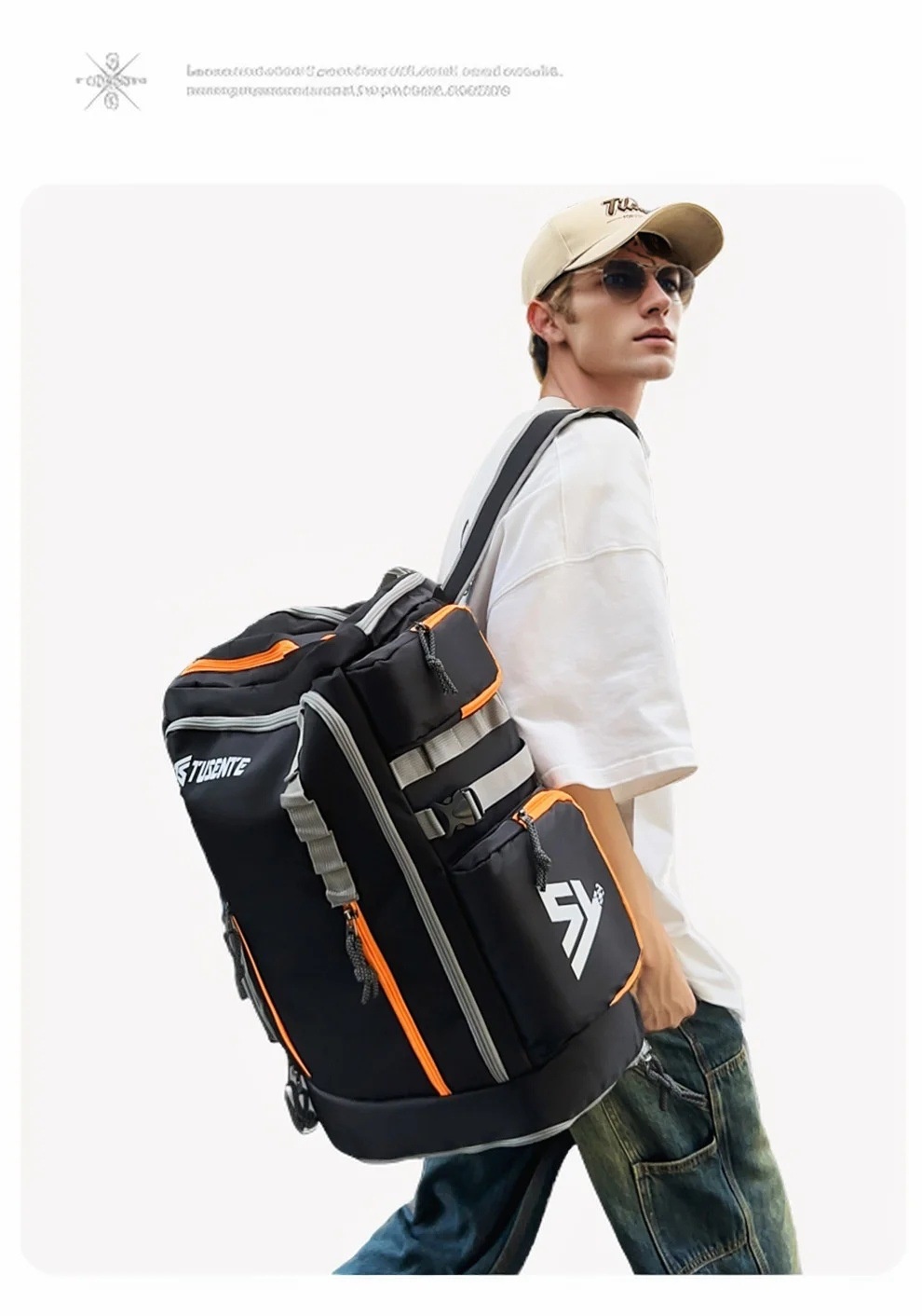 ActiveGo Women's Travel Lightweight Men's Large Capacity 2025 New Fashion Sports Hiking Backpack_voghion.com