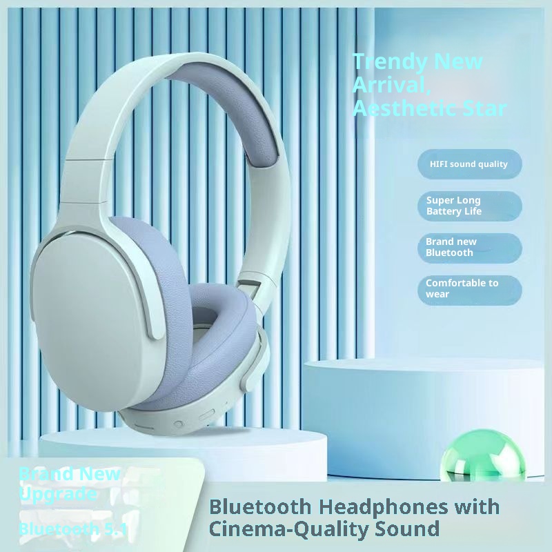 Auricolari Bluetooth wireless da indossare sulla testa 3c 2961 Auricolari all-inclusive di tipo C di alta qualità, vendita diretta in fabbrica_voghion.com