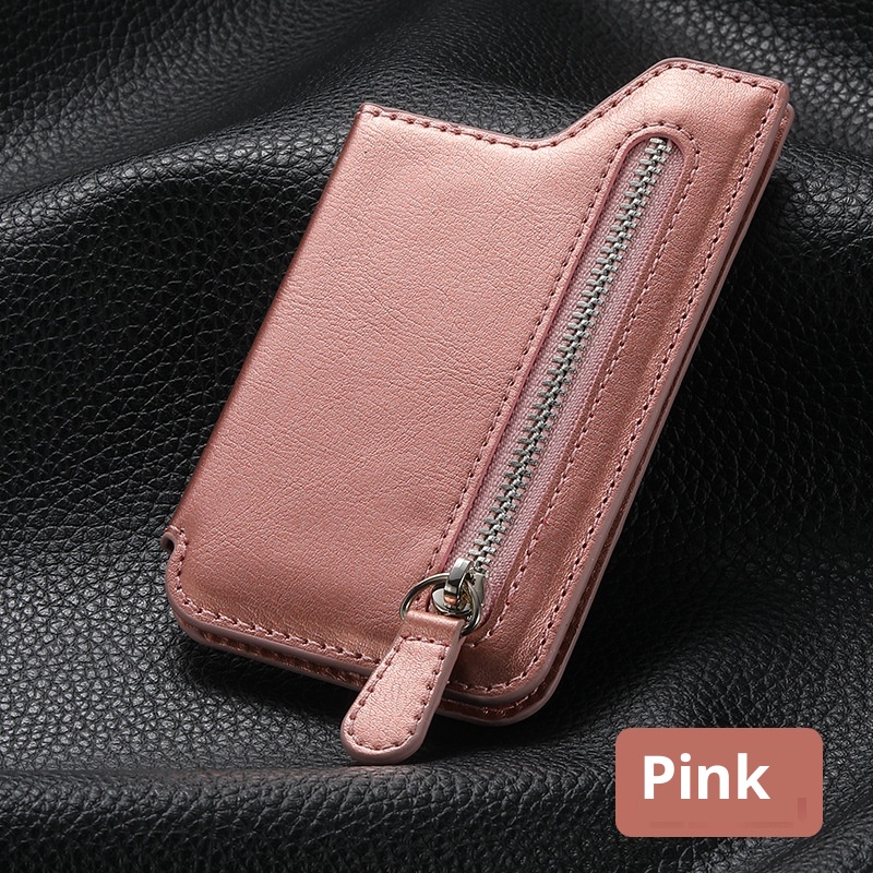 TechGlobe Back Sticker Multi-Functional Creative Insert Stand Holder Card Zipper Phone Case DIY Free Matching_voghion.com