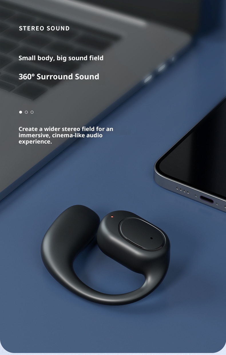 3c OWS Bluetooth-Ohrhörer mit extrem langer Akkulaufzeit, grenzüberschreitender Huaqiangbei-Geräuschunterdrückung und echter kabelloser In-Ear-Unterstützung_voghion.com