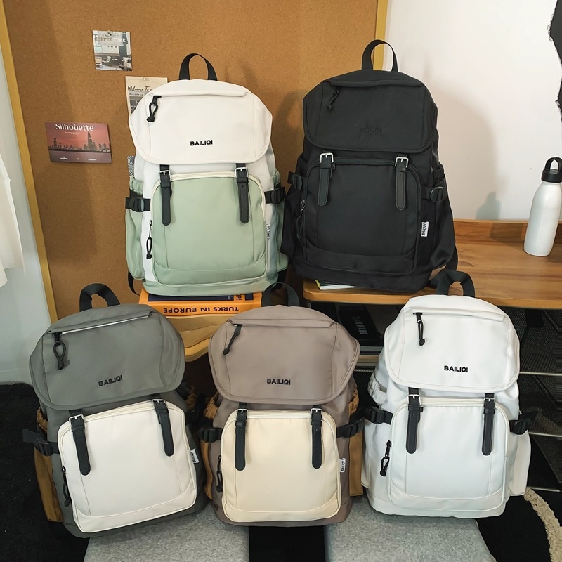 ActiveGo Rucksack im japanischen Stil für männliche Studenten, modischer Outdoor-Wanderrucksack mit großem Fassungsvermögen für Paare, Damen_voghion.com