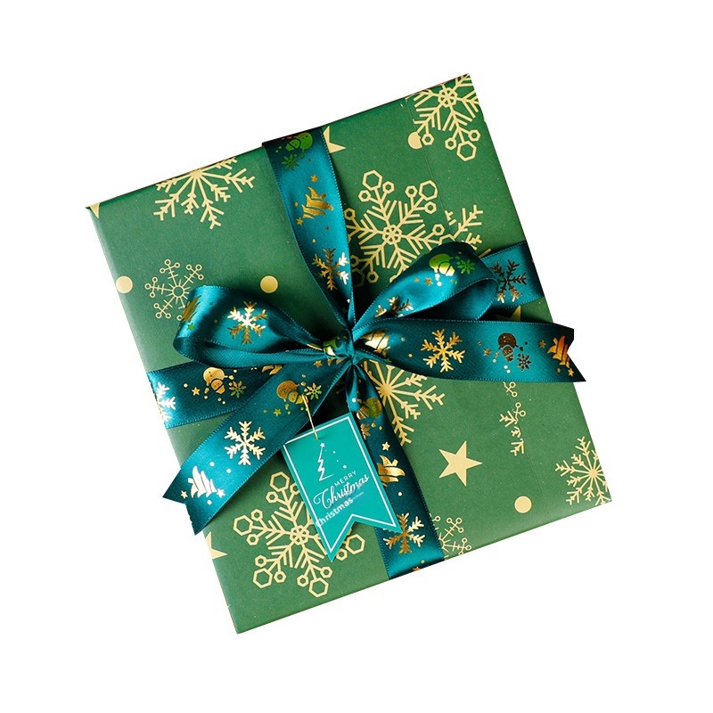 Lillian Wrapping Confezione regalo di Natale all'ingrosso Decorazione Imballaggio esterno Carta Kraft Materiale fatto a mano fai da te X20_voghion.com