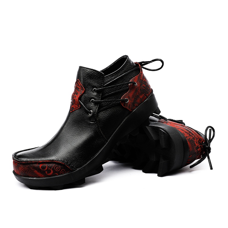 Zees Spring Genuine Personalized Men's Nightclub Trendy Soft Youth Business Formal Leather Pointed Toe Top Layer Cowhide_voghion.com