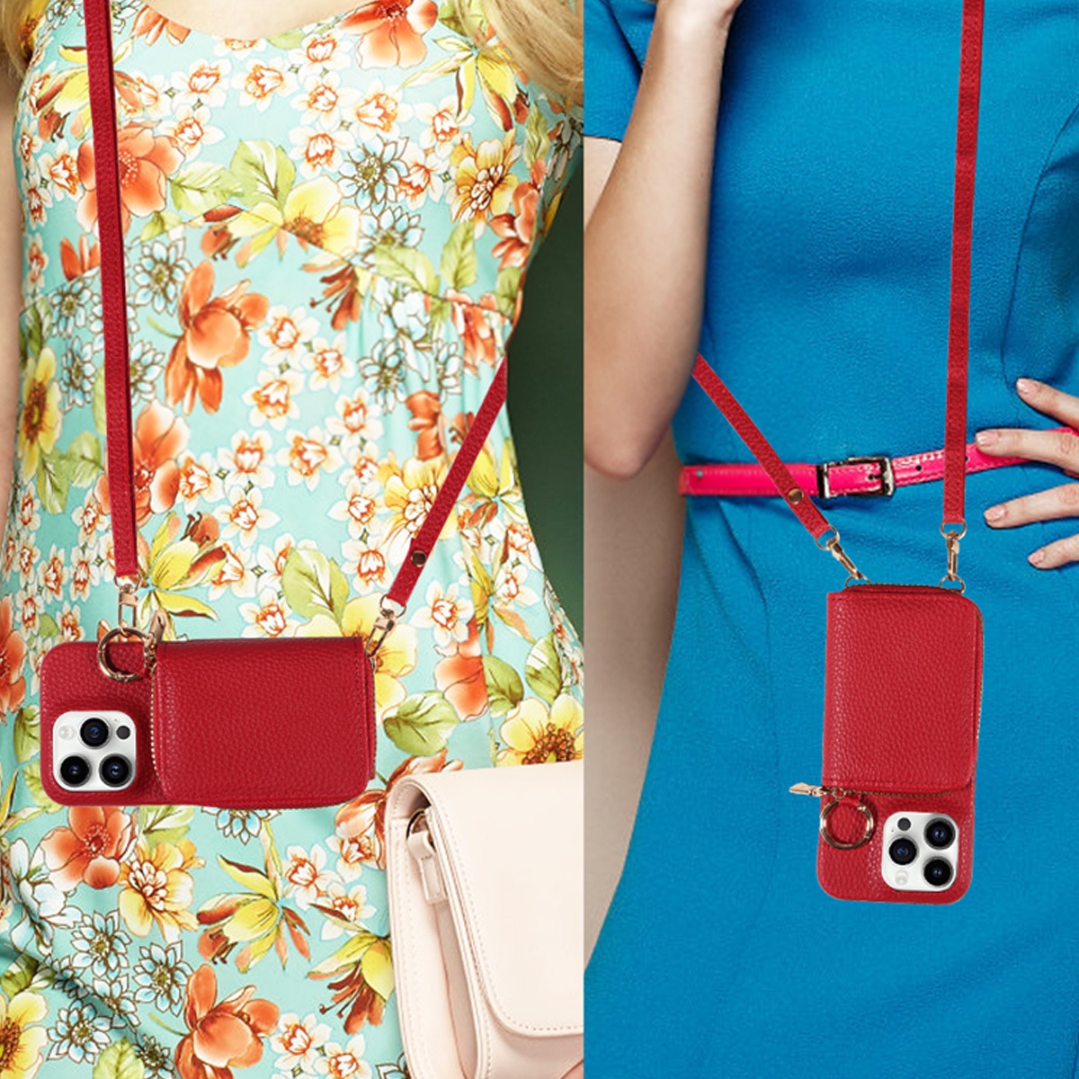 TechGlobe Suitable For IPhone 17 16 Pro With Coin Purse 15 Shockproof Phone Leather Case_voghion.com