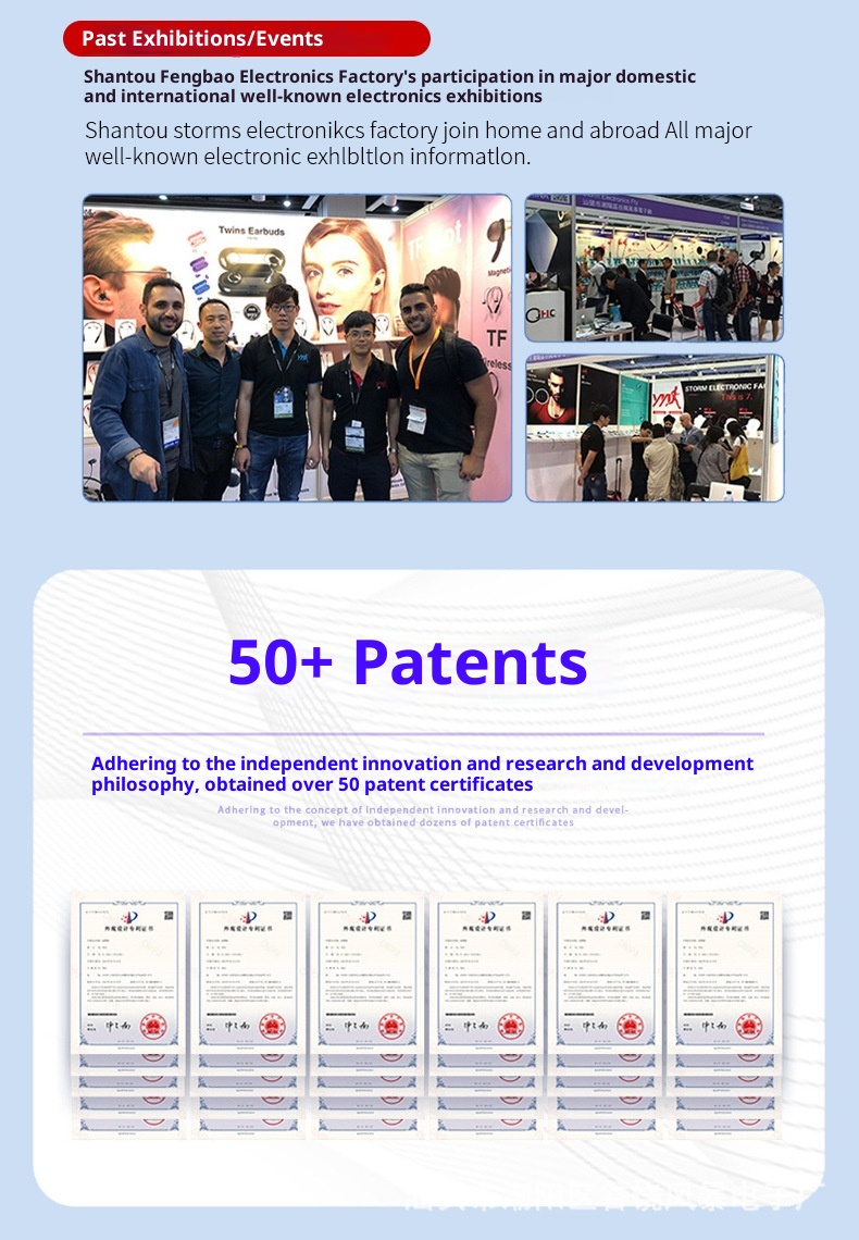 3c Kabellose Bluetooth-Kopfhörer (Herstelleranfertigung) – Nicht-Ohr-Kopfhörer mit Geräuschunterdrückung – Extrem lange Akkulaufzeit – Großer Akku_voghion.com