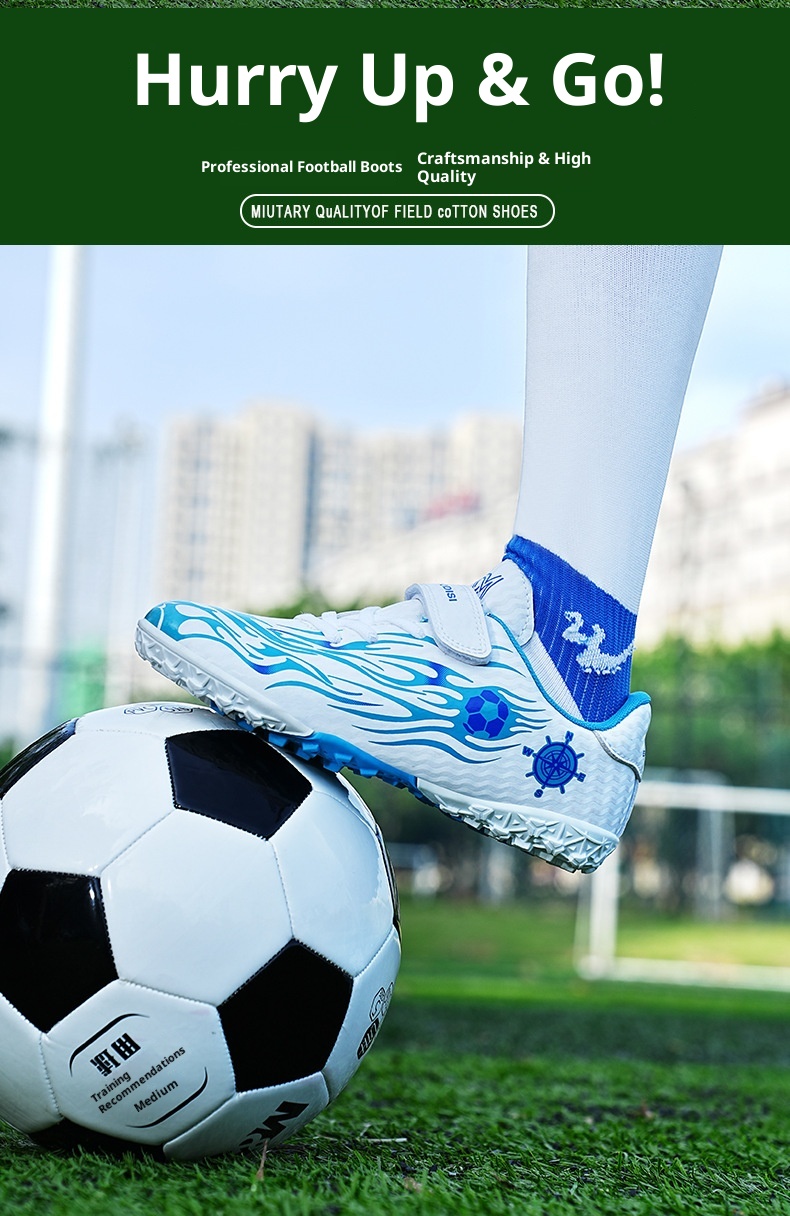 Chaussures de football ShoeGlobe pour adolescentes, garçons et filles, crampons TF, baskets de sport décontractées, étudiantes, compétition, entraînement professionnel_voghion.com