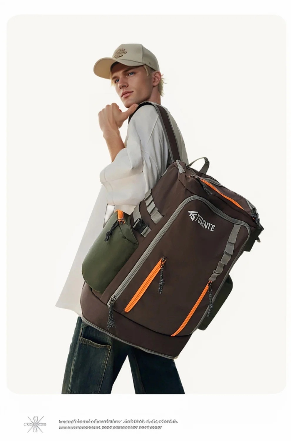 ActiveGo Women's Travel Lightweight Men's Large Capacity 2025 New Fashion Sports Hiking Backpack_voghion.com