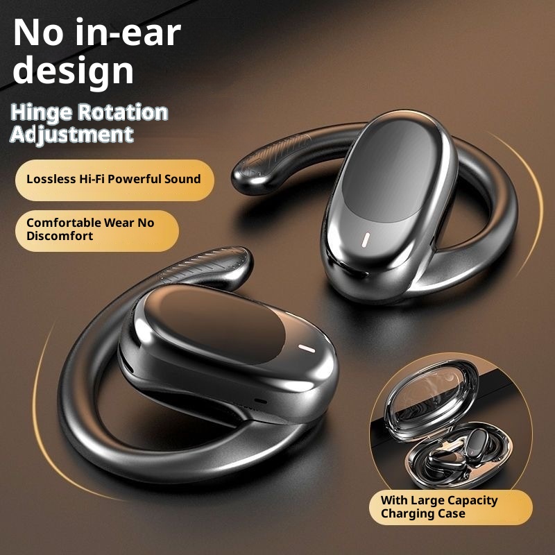 Écouteurs de sport sans fil Bluetooth 3c Cross-Border JM05 avec crochet d'oreille rotatif et longue autonomie (OWS) - Vente en gros_voghion.com