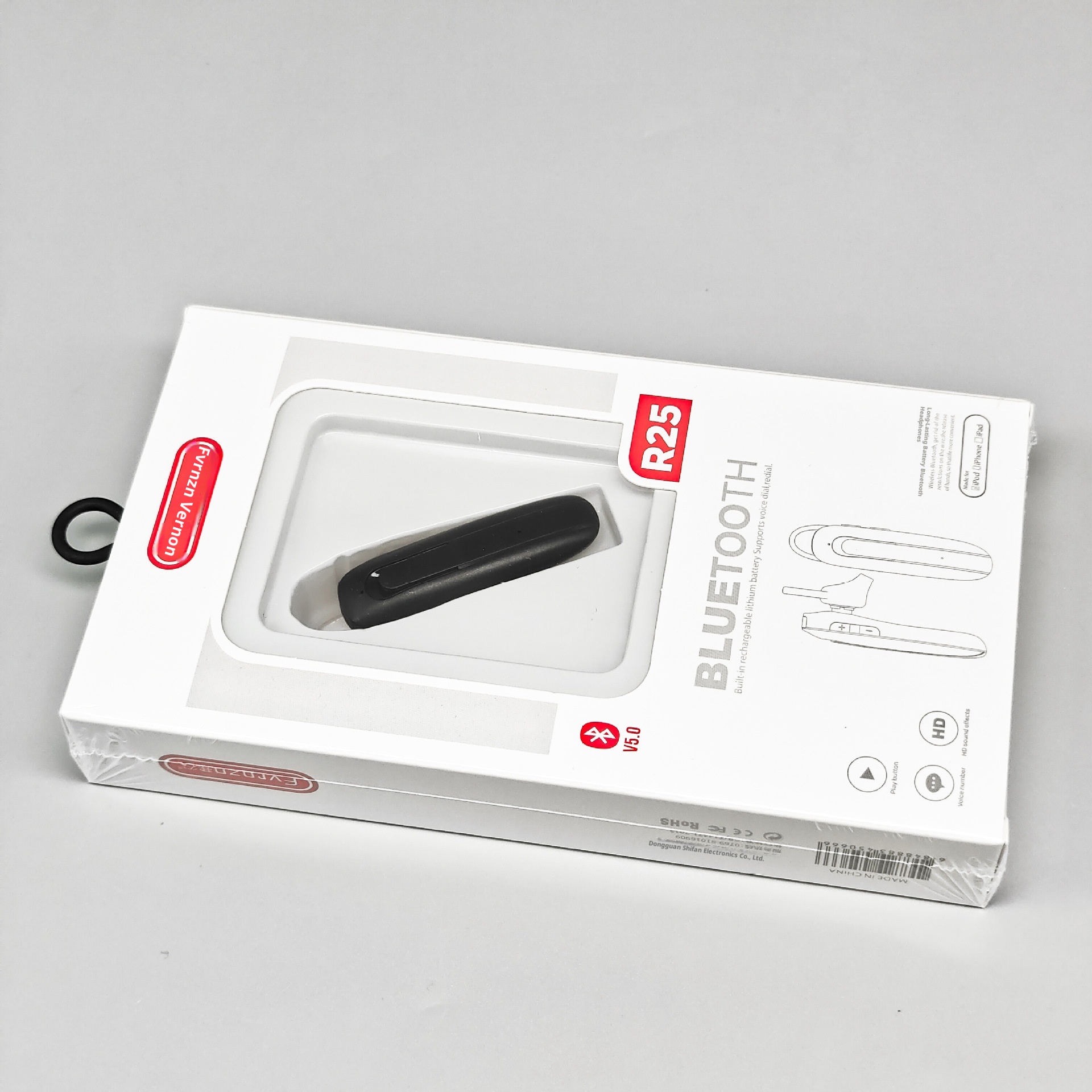 Auricolare Bluetooth 3c Single Ear In-Ear adatto per telefoni Huawei, Xiaomi, Vivo, OnePlus, OPPO_voghion.com