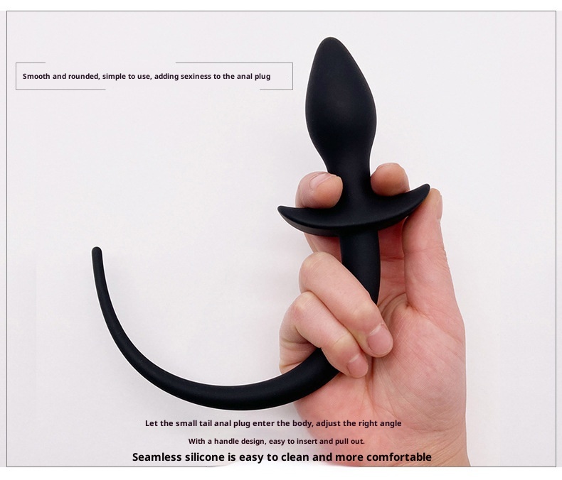 LuvBox Tail Dog Slave Silicone Costume Fox Sexy Anal Plug Adult Sex Products Alternative Toys_voghion.com
