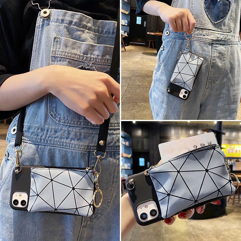 TechGlobe Compatible With 14 Phone Case 16Pro/Card Holder/15Pro/13/8 Crossbody 12/iPhone 17 Coin Purse 12_voghion.com