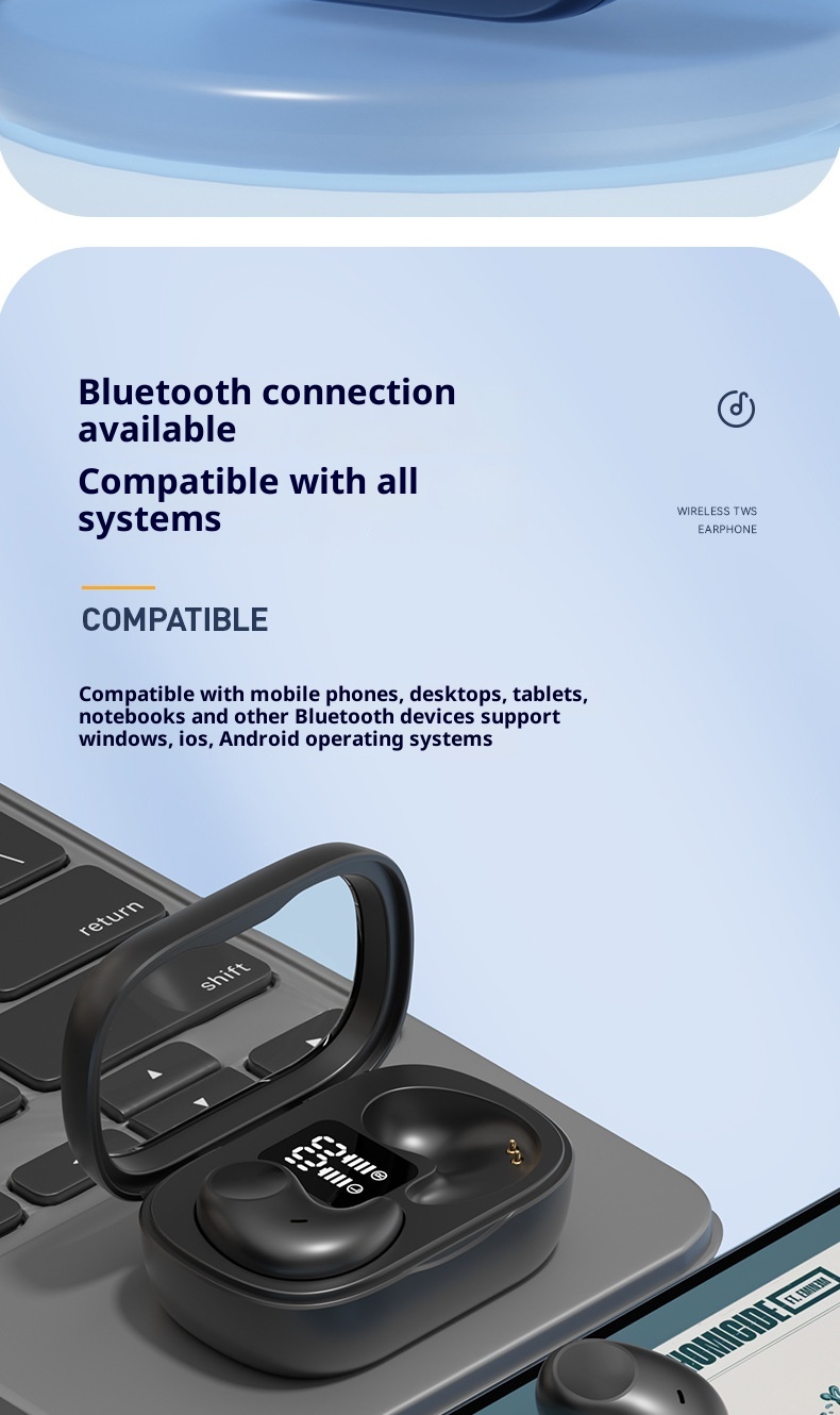 3c 2023 New M51 Sleep Bluetooth For Side Sleeping High-Quality TWS In-Ear Mini Earphones Wholesale_voghion.com