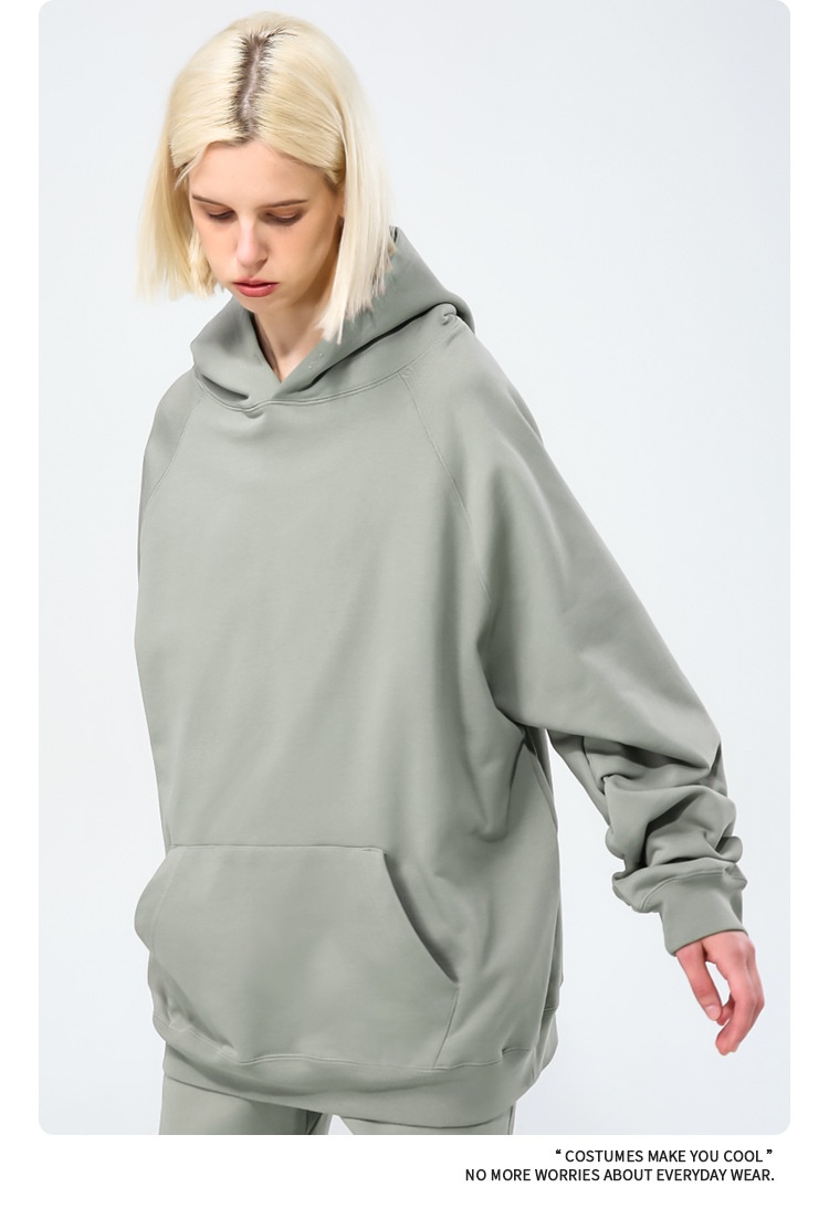 Felpa con cappuccio unisex in puro cotone, stile americano, taglia grande, personalizzata, da uomo, taglia unica, taglia unica_voghion.com