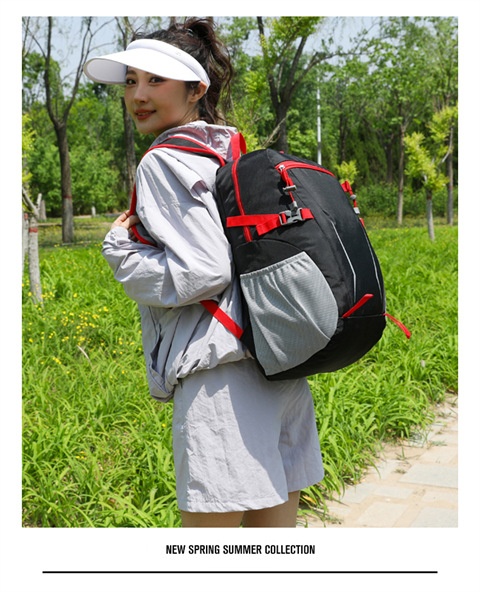 ActiveGo New Mountaineering Outdoor Survival Waterproof Large Capacity Shoulder Travel Cycling Bag Camping Backpack_voghion.com