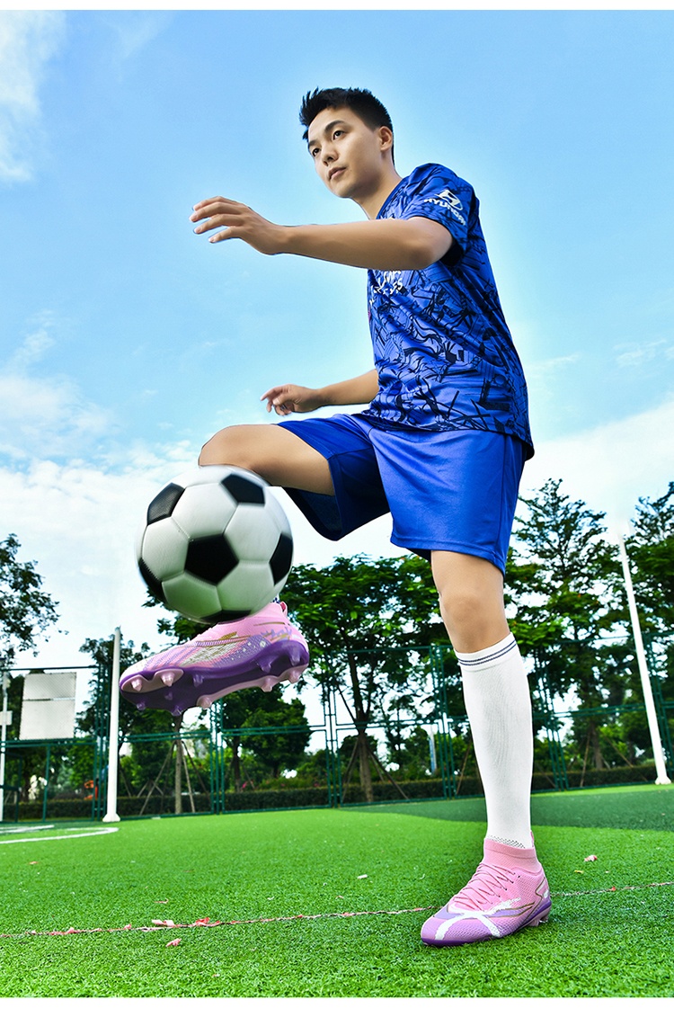 ShoeGlobe 2025 New Men's Boys And TF Cleats Training Elementary School Girls Special AG Long Spikes Soccer Shoes_voghion.com