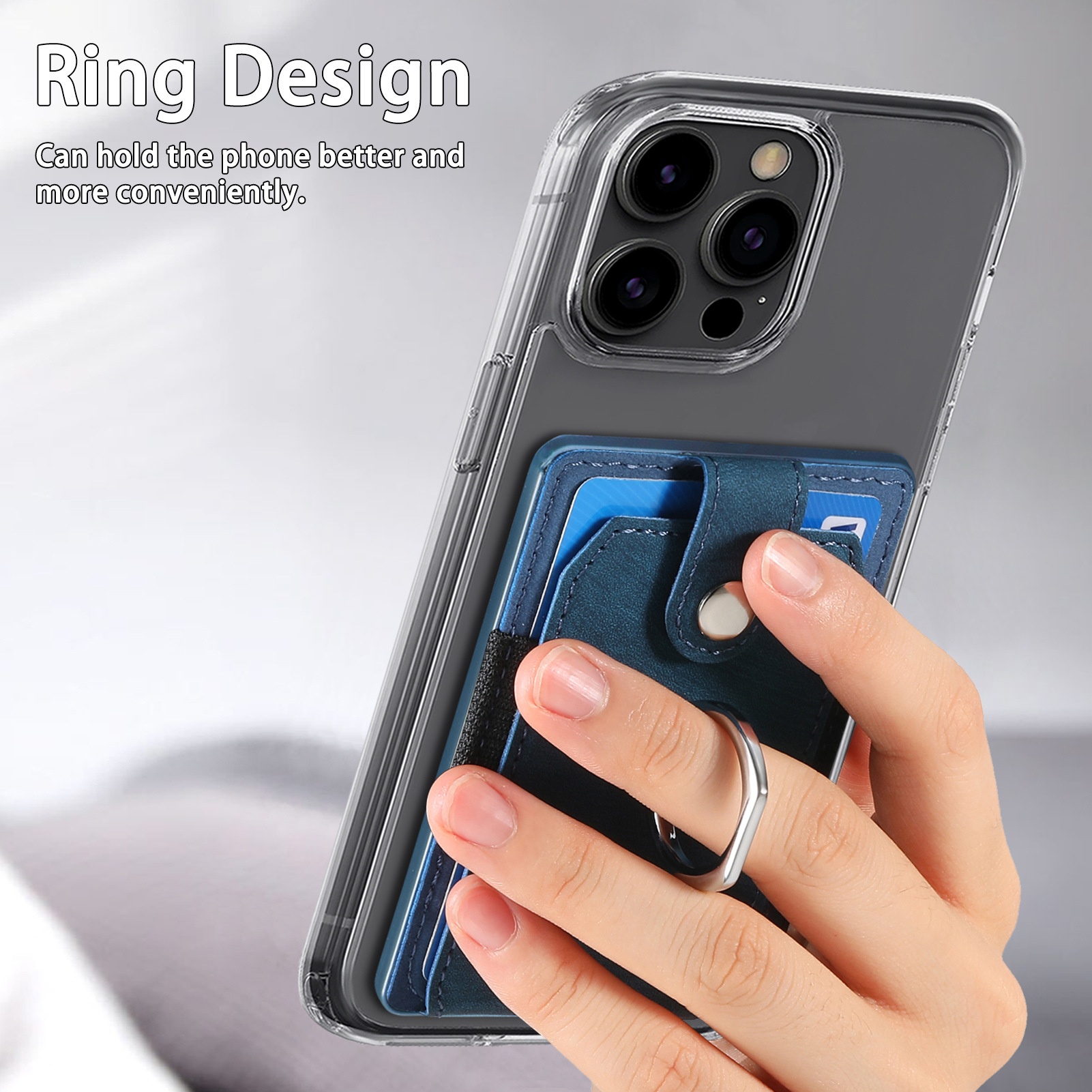 TechGlobe Compatible With Samsung Phone Multi-Model Universal Sleeve Back Sticker 3M Adhesive Card Insert Holder Gift Pack_voghion.com